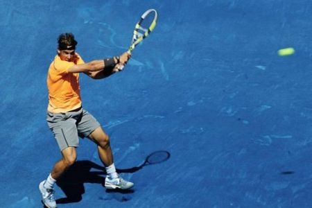 Rafael Nadal kralj rdečega peska, padel na modrem!