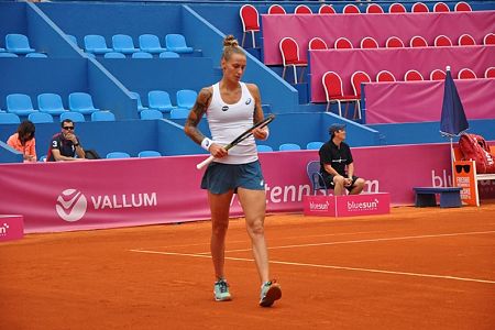 Hercogova v četrtfinalu WTA Challengerja na Bolu