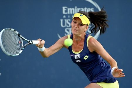 Radwanska opravila prvi trening z legendo