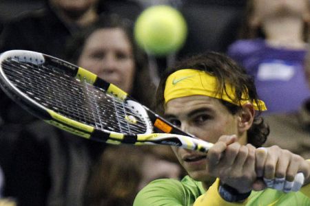 Rafael Nadal premagal Rogerja Federerja v ekshibiciji!