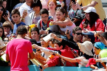 VIDEO! Rafael Nadal v gneči zaščitil otroka, v Madridu bo igral s starim loparjem!