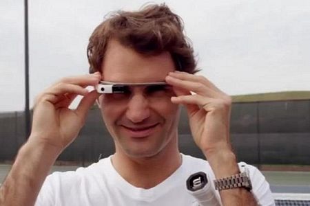 VIDEO! Roger Federer preizkusil Googlova očala prihodnosti!