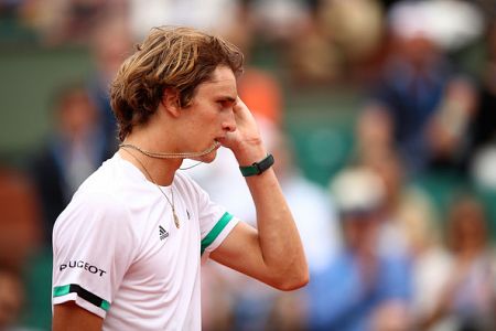 Zverev na OP Francije padel na prvi oviri